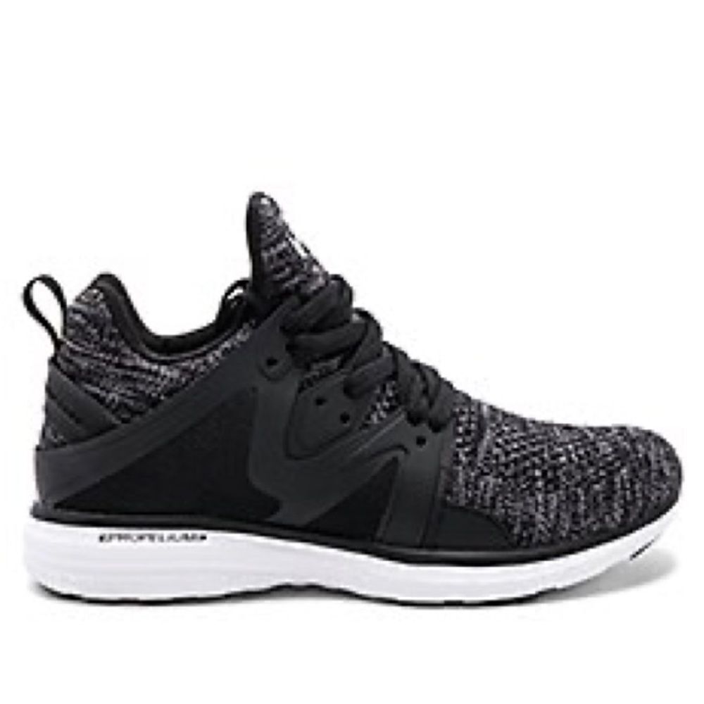 APL x Lululemon Techloom Ascend Shoes Black Charcoal Melange Men 7.5 Women 9